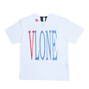 VLONE X RED LIPSTICK OG EMBROIDERED T-SHIRT (WHITE)