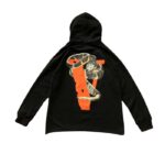 One Eye Snake Vlone Black Hoodie