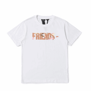 Vlone X Friends Desert Camo Exclusive White T-Shirt