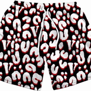 Vlone Rodman Cheetah Black – Shorts