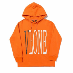 Vlone Classic Staple Orange Hoodie