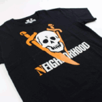 Vlone x Neighborhood Skull Tee Logo