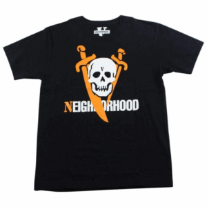 Vlone x Neighborhood Skull Tee Logo